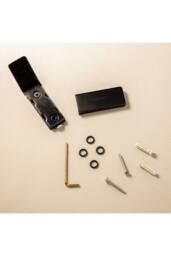 Cosmic Towel hook, Matt black, NEA Collection in Jet Black - thumbnail 3