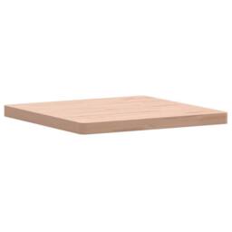 Berkfield Home Table Top 60x60x4 cm Square Solid Wood Beech in Natural - Size: 60 x 60 x 4 cm - thumbnail 3