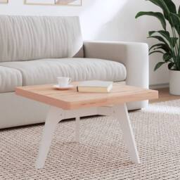 Berkfield Home Table Top 60x60x4 cm Square Solid Wood Beech in Natural - Size: 60 x 60 x 4 cm - thumbnail 2