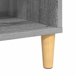 Berkfield Home with Storage with Door Grey sonoma Engineered wood - thumbnail 9