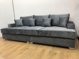 HOB Furniture Charles Cinema Sofa - 10ftx6ft in Black - thumbnail 3