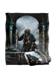 Warner Brothers The Hobbit Battle Of The Five Armies Officially Licensed Silky Touch Super Soft Throw Blanket 152 x 127 cm in White - thumbnail 2