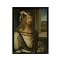 "Artery8 Self Portrait Young Artist Albrecht Durer Framed Canvas Wall Art Print - Size: W18"" x H24""" - thumbnail 1