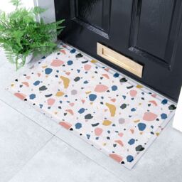 Artsy Mats Terrazzo Indoor & Outdoor Doormat - 70x40cm - Size: 40 cm x 70 cm - thumbnail 1