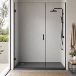 Balterley Contemporary Rectangular Shower Tray, 1600x900mm in Grey - thumbnail 6