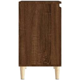 Berkfield Home Sink Cabinet Brown Oak 58x33x60 cm Engineered Wood - Size: 58 x 33 x 60 cm - thumbnail 8