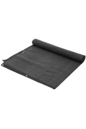 Living and Home 2m x 20m Sunshade Net with Aluminum Grommets in Black - thumbnail 1