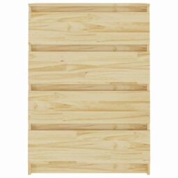 Berkfield Home Side Cabinet 60x36x84 cm Solid Pinewood in Brown - Size: 60 x 36 x 84 cm - thumbnail 3