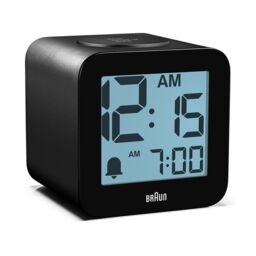 Braun Digital Speaking Alarm Clock in Black - thumbnail 2