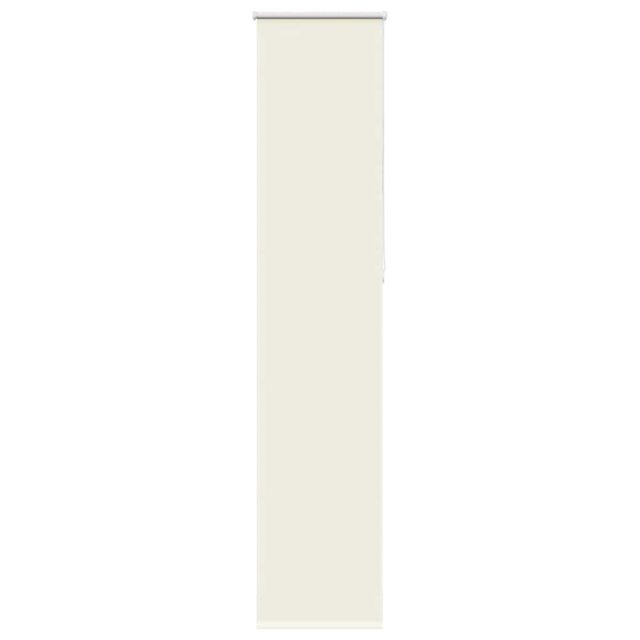 Berkfield Home Roller Blind Blackout Off-White 45x210 cm Fabric Width 40.7 cm Polyester in White - image 1
