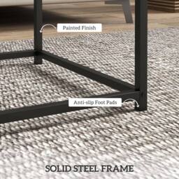 Wyld Haus Keco Set of 2 Grey Nesting Coffee Tables with 3.5cm Thick Tabletops - thumbnail 8