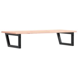Berkfield Home Basin Shelf Wall Mounted Steel & Solid Wood Oak in Brown - thumbnail 6