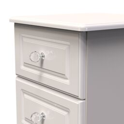 Ready Assembled 2 U Stratford 5 Drawer Tall Bedside (Ready Assembled) in Taupe - thumbnail 4
