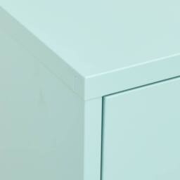 Berkfield Home Storage Cabinet Mint 80x35x101.5 cm Steel - thumbnail 8