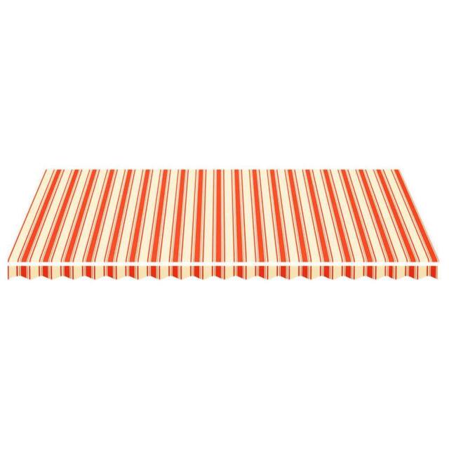 Berkfield Home Replacement Fabric for Awning Yellow & Orange 5x3 m - image 1