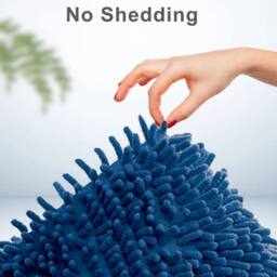 NESTLUNE Blue 67*100cm Mat Non-Slip Absorbent Bath Shower Mat Rug - thumbnail 6