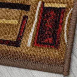 runrug Hallway Runner Rug - Non-Slip, Hardwearing, 5.4mm - 'Jena' in Brown - Size: 80 cm x 150 cm - thumbnail 2