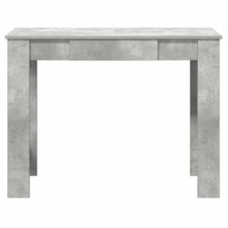 Berkfield Home Desk Concrete Grey 100x45x75 cm Engineered Wood - Size: 100 x 45 x 75 cm - thumbnail 4