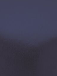 Catherine Lansfield 'Brushed Cotton' Fitted Sheet in Navy - Size: Single Fitted - thumbnail 2