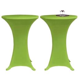 Berkfield Home Stretch Table Cover 4 pcs 70 cm Green - thumbnail 2