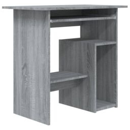 Berkfield Home Desk Grey Sonoma 80x45x74 cm Engineered Wood - Size: 80 x 45 x 74 cm - thumbnail 2
