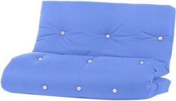 Rest Relax Fibre Foam Filled, Futon Replacement Mattress, Lilac - Size: Single