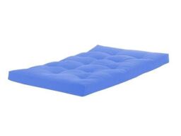 Rest Relax Fibre Foam Filled, Futon Replacement Mattress, Lilac - Size: Single - thumbnail 2