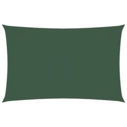 Berkfield Home Sunshade Sail Oxford Fabric Rectangular 4x7 m Dark Green - thumbnail 2
