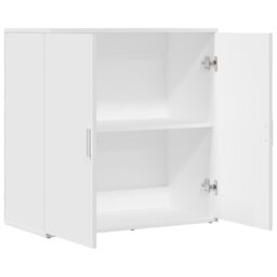 Berkfield Home Sideboard White 79x38x80 cm Engineered Wood - Size: 79 x 38 x 80 cm - thumbnail 6