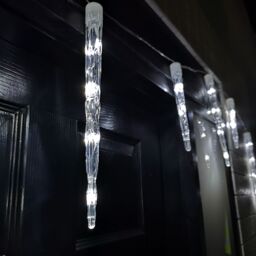 Samuel Alexander 6.9m White to Blue LED Colour Changing Icicle Lights Christmas Decoration - thumbnail 5
