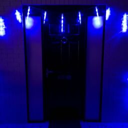 Samuel Alexander 6.9m White to Blue LED Colour Changing Icicle Lights Christmas Decoration - thumbnail 1