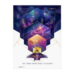 Artery8 Wall Art Print Pack of 3 NASA James Webb Deep Field Carina Nebula Cosmic Cliffs Pack of 3 Large Poster Set - thumbnail 5