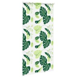 Berkfield Home Shower Roller Blind 140x240 cm Fabric Width 136 cm in Green - thumbnail 4