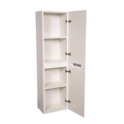 Bathroom Kingdom Monza Gloss White Wall Hung Tall Cabinet 350mm - thumbnail 2