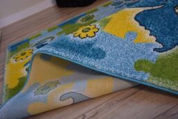 RugsX Kids Rug in Blue - Size: 120 cm x 170 cm - thumbnail 5