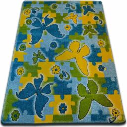 RugsX Kids Rug in Blue - Size: 120 cm x 170 cm - thumbnail 1