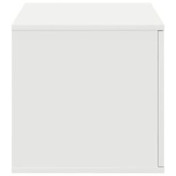 Berkfield Home Storage Cabinet in White - 118x41x40 cm, Made from Engineered Wood - Size: 118 x 41 x 40 cm - thumbnail 8