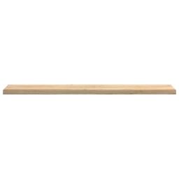 Berkfield Home Window Sills 2 pcs¬†Untreated 160x25x2 cm Solid Wood Oak in Brown - Size: Medium - thumbnail 4