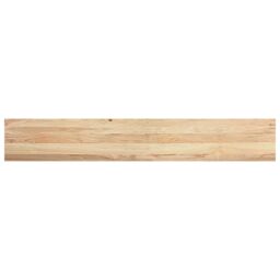 Berkfield Home Window Sills 2 pcs¬†Untreated 160x25x2 cm Solid Wood Oak in Brown - Size: Medium - thumbnail 6