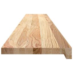 Berkfield Home Window Sills 2 pcs¬†Untreated 160x25x2 cm Solid Wood Oak in Brown - Size: Medium - thumbnail 5