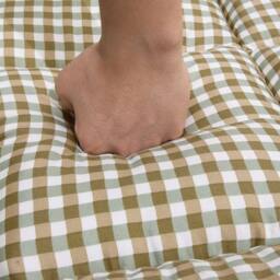 Hinsinc Single - 90x190x10cm Thick Mattress Topper Quilted Japanese Futon Mat in Green - Size: Cot - thumbnail 3