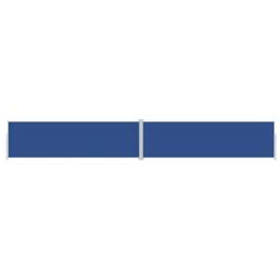Berkfield Home Retractable Side Awning Blue 180x1200 cm - thumbnail 3
