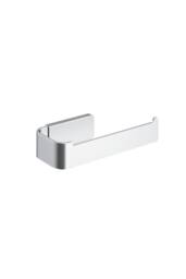 Cosmic Toilet roll holder, Brushed stainless steel, NEA Collection in Metallic Silver
