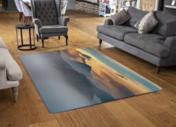 Benjamin Tate Design Bromo In Morning Time Designer Rug Designer Rug in Natural - Size: Large - thumbnail 2