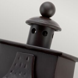 Netlighting Balmoral 3 Light Outdoor Wall Lantern Light Old Bronze IP44 E14 in Brown - thumbnail 2