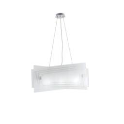 Netlighting CONCEPT 4 Light Pendant Ceiling Light White 60x20x30cm - Size: 60 x 20 x 30 cm - thumbnail 2