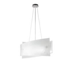 Netlighting CONCEPT 4 Light Pendant Ceiling Light White 60x20x30cm - Size: 60 x 20 x 30 cm - thumbnail 1
