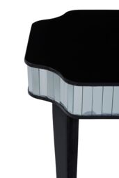 Orsina Stylish Design Side Table, Practical Design Bedside Table For Bedroom, Glamorous Side Table For Livingroom in Black - thumbnail 2