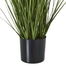 Lemon Pavilion Furniture and Decor Purple Agapanthus Plant in Pot - Plastic - Height 90 cm - Green - thumbnail 3