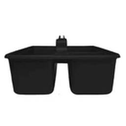 Havendro Medium - Graphite Carry All Caddy Storage Home Office Caddy in Black - thumbnail 2